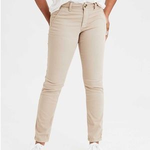 American Eagle AE Skinny Pant Khaki
